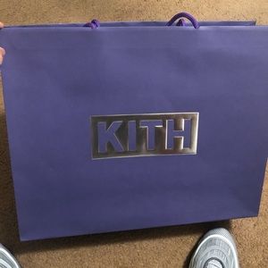 KITH Purple Shopping Bag + Tissue Paper
